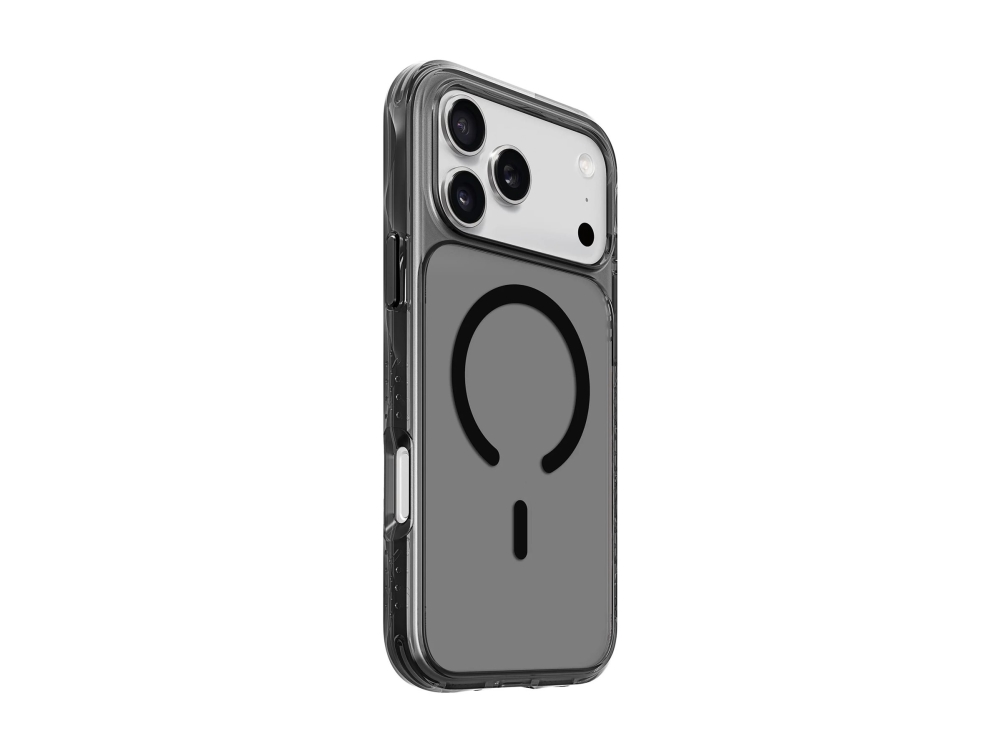 Laut Crystal Matter-X - Bagsidecover Til Mobiltelefon - Magsafe-Kompatibilitet - Polykarbonat, Termoplastisk Polyuretan (Tpu), Magnet - Sort Krystal