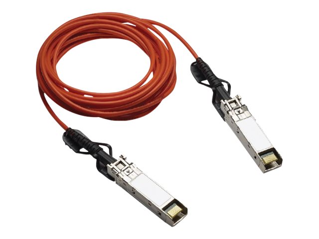 Hpe Aruba Direct Attach Copper Cable - 10Gbase-Kabel Til Direkte Påsætning - Sfp+ (Han) Til Sfp+ (Han) - 3 M - Dobbelt-Axial - Passivt - For Hpe Arub