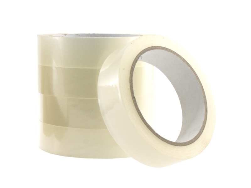 Förpackningstejp 66mx50mm Transparent PP - (6 st.) | Papper & Emballage - Förpackningstejp - Banddispensrar | GameStuff