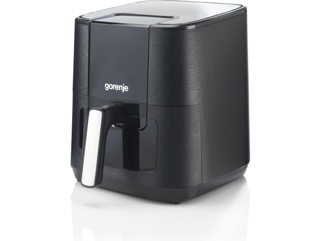 Varmluftsfrituregryde Af1350dwb(Sort, 1.350 Watt, Kurv 5,4 Liter, Med Visningsvindue)