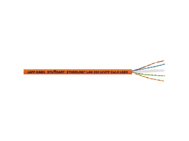 Lapp 2170955/500 Netzwerkkabel Etherline Lan Orange 500 M