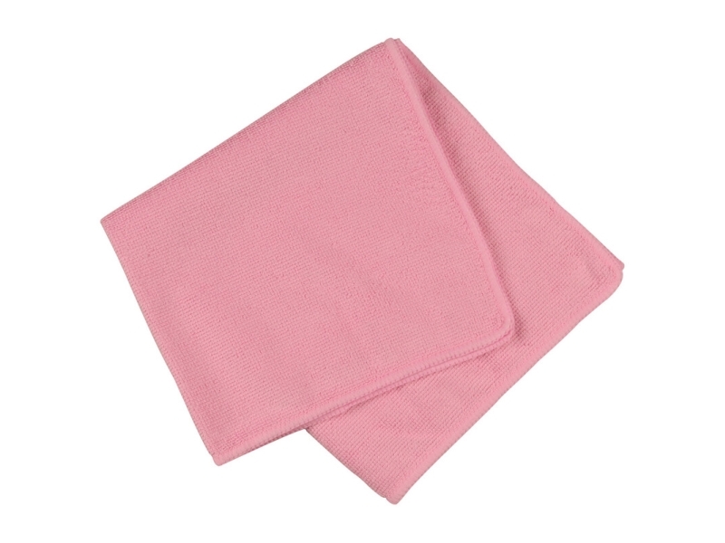 Microfiberklud Rød 40X40cm 20Stk/Pak