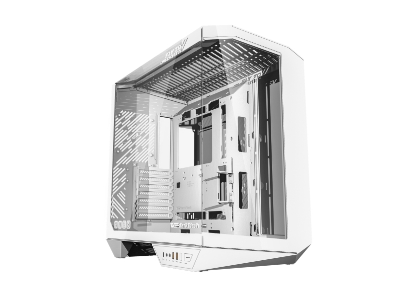 Darkflash Pc-Gehäuse Dy470 4 Lüfter (Weiß)