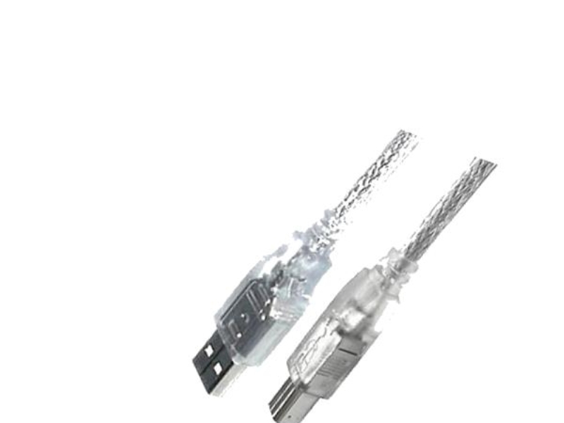 Mercodan Usb A/B 1.8M, 1,8 M, Usb A, Usb B, Usb 2.0, Transparent