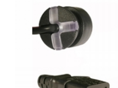 Smartplug Uk Netzkabel Schwarz 3,0M, Gerader Gerätestecker Mit Erdung