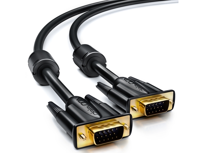 Deleycon Vga Kabel - Hq - Schwarz - 1,50M, Vga: Han -