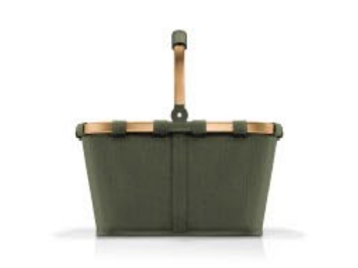 Reisenthel carrybag, Varukorg, Grön, Gjuten aluminium, Polyester, 22 l, 480 mm, 280 mm | Baby & barn - Textil och kläder - Väskor | GameStuff