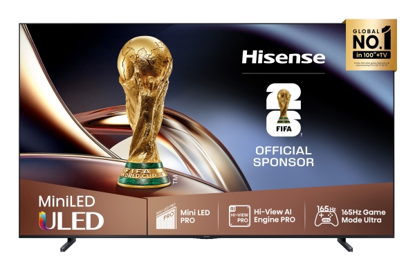 Hisense 100U8q, 2,54 M (100"), 3840 X 2160 Pixel, Uled, Smart Tv, Wi-Fi, Schwarz, Grau