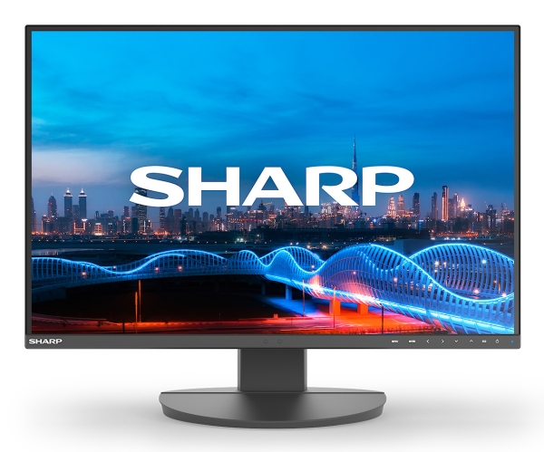 Sharp Multisync Ea241w, 61 Cm (24"), 1920 X 1200 Pixel, Fuld Hd, Lcd, 5 Ms, Sort
