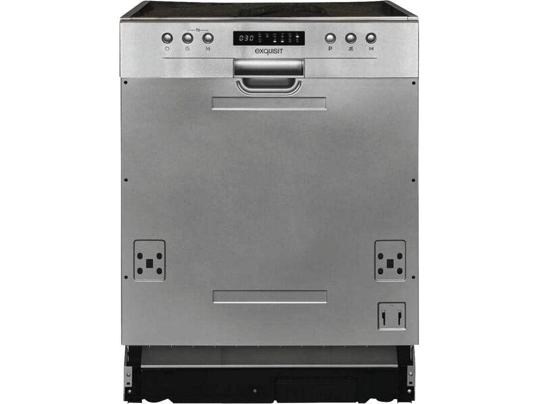 Exquisit 4016572410815 - Opvaskemaskine - Rustfrit stål