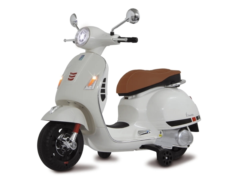 Jamara Ride-on Vespa GTS 125, 3 vuosi/vuosia, 4 renkaita, Valkoinen, Tarvitsee patterit