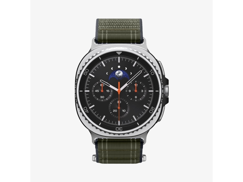 Spigen WBF0, Band, SmartWatch, Grøn, Samsung, Watch 8 (40/44 mm)/Watch 8 Classic (46mm), Stof