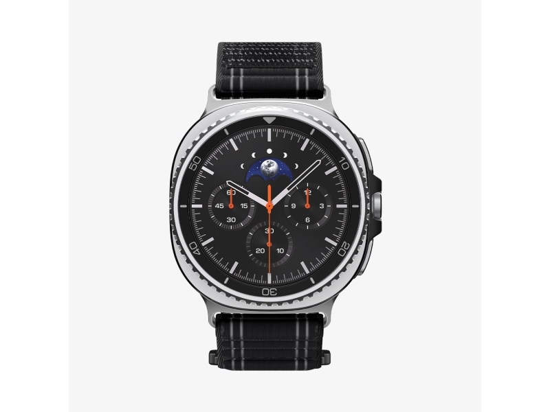 Spigen Wbf0, Band, Smartwatch, Sort, Samsung, Watch 8 (40/44 Mm)/Watch 8 Classic (46Mm), Stof