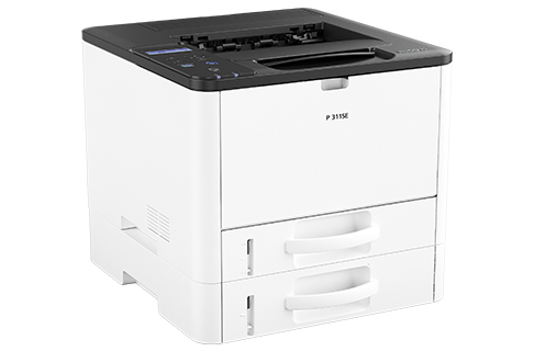 Ricoh P 311SE, laser, 1200 x 1200 DPI, A4, 32 ppm, Svart, Vit | Skrivare - Laserskrivare - Svartvit skrivare | GameStuff