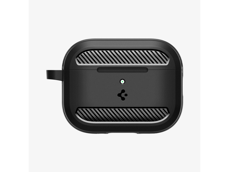 Spigen Rugged Armor, Boks, Termoplastisk polyurethan (TPU), Sort