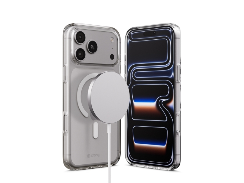 Crong Clear Mag Cover, Cover, Apple, Iphone 17 Pro Max, 17,5 Cm (6.9"), Transparent