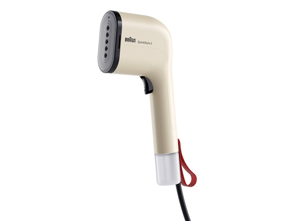 Braun Gs 3012, Håndholdt Beklædningsdamper, 0,07 L, 0,5 Min., Beige, Knapper, Håndafbryder