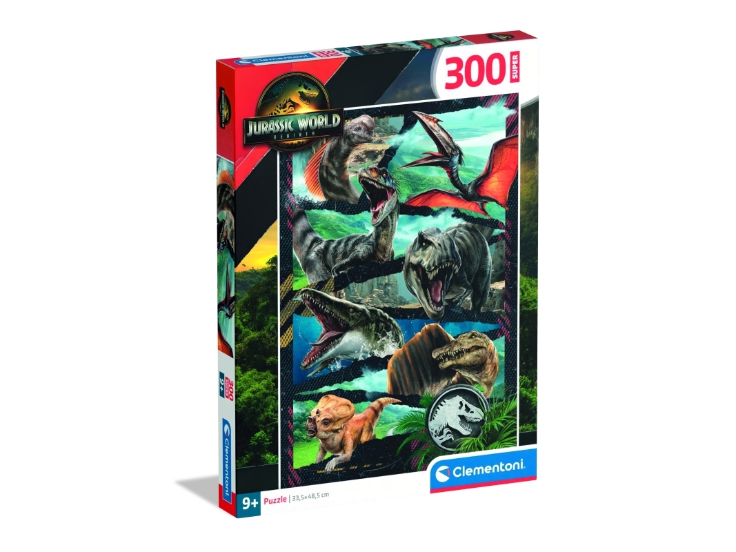 Puzzle „Super Jurassic World 2025“, 300 Teile