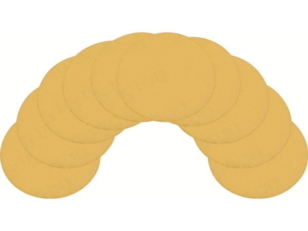 Hazet 9033-5-02/10 Ersatz-Schleifpads 10 St., Slibeskive Bagepude, Universel, Grå, Rund, 5 Cm, 5 Cm