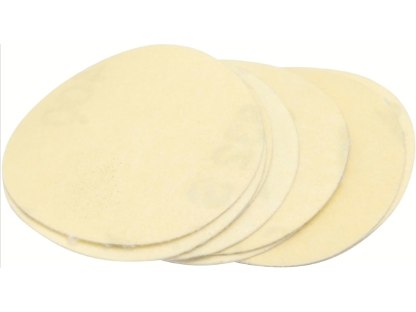 Hazet 9033-5-03/10 Ersatz-Schleifpads 10 St., Slibeskive Bagepude, Universel, Grå, Rund, 5 Cm, 5 Cm