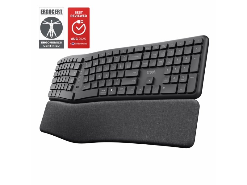 Trust Keyra - Tastatur - Trådløs