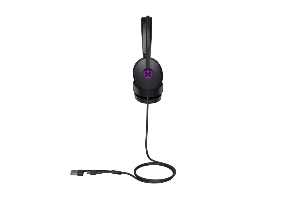 Yealink Uh48 Dual Uc Usb-C/A Headset, Ledningsført, 20 - 20000 Hz, Opkald/Musik, 169 G, Headset, Sort