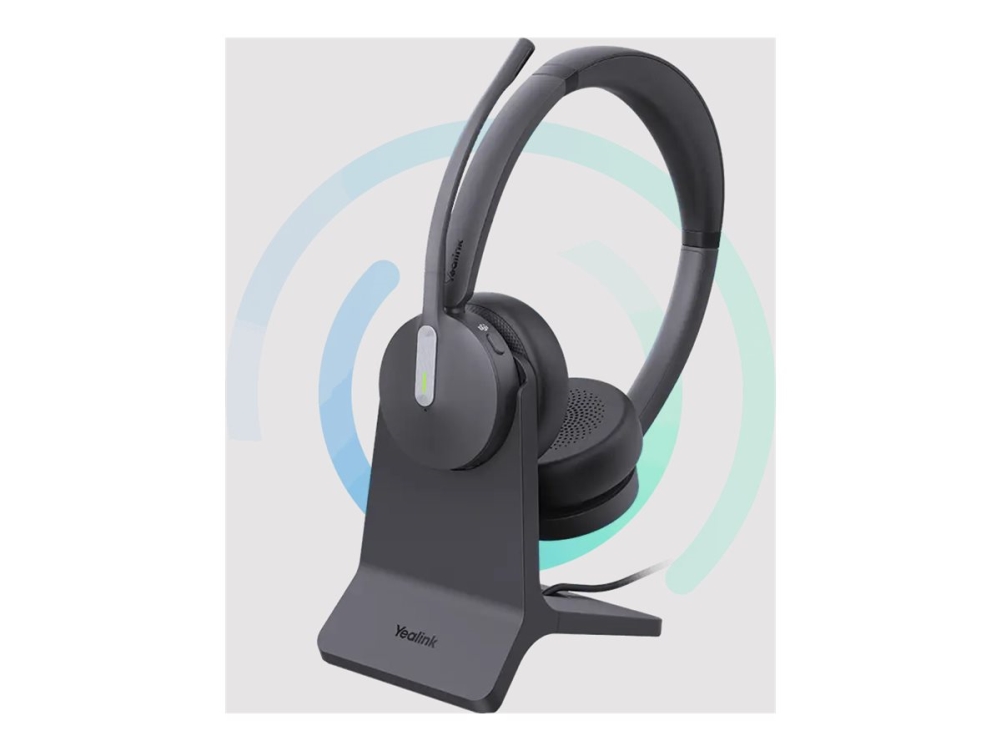 Yealink Bh70 Dual Med Stand Til Teams (Bh70 Dual With Stand Teams Usb-C/A)