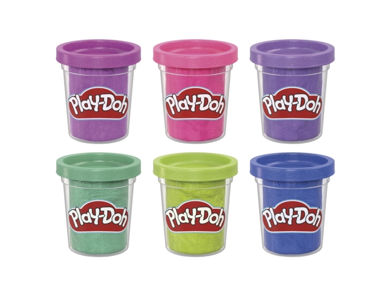 Play-Doh 6 Pack Sparkle Collection 340 G