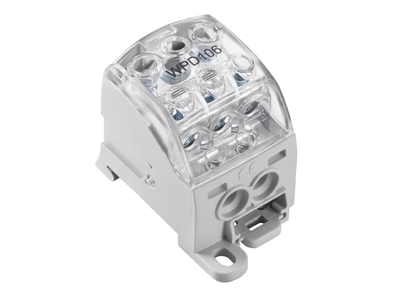 Fordelerklemme Wpd 106 1X70/2X25+3X16 Gy
