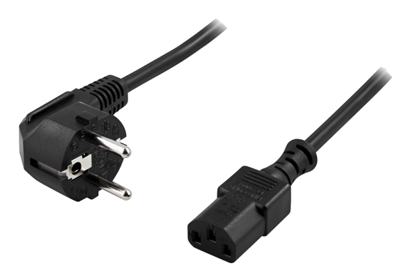 Deltaco Del-109-Lszh, 2 M, Cee7/7, Iec C13, 250 V, 10 A