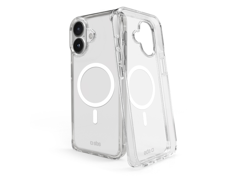 Sbs Light Mag, Cover, Apple, Iphone 16 Plus, 17 Cm (6.7"), Transparent