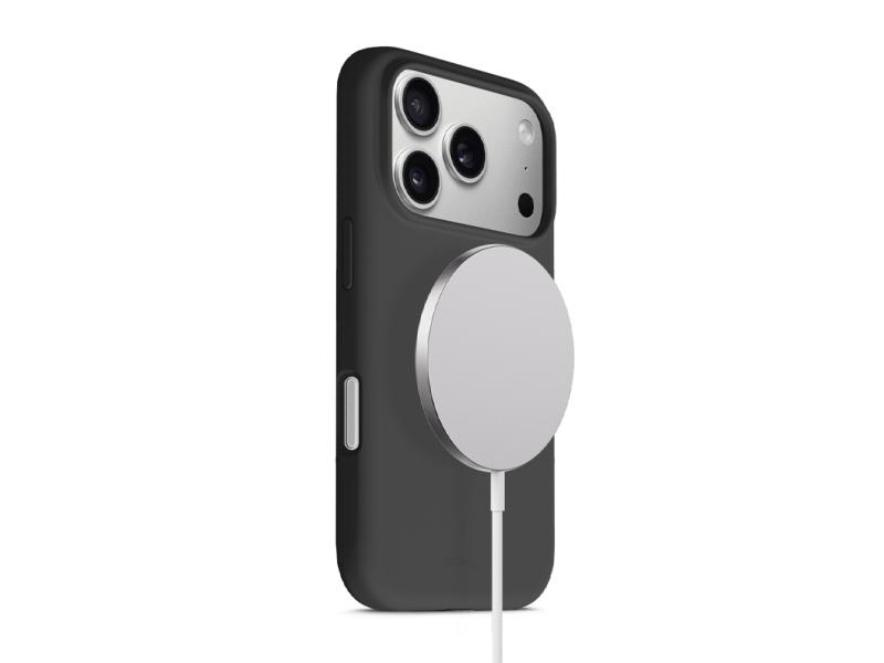 Crong Color Cover Magnetic Case With Magsafe For Iphone 17 Pro - Black, Cover, Apple, Iphone 17 Pro Max, 17.5 Cm (6.9"), Black