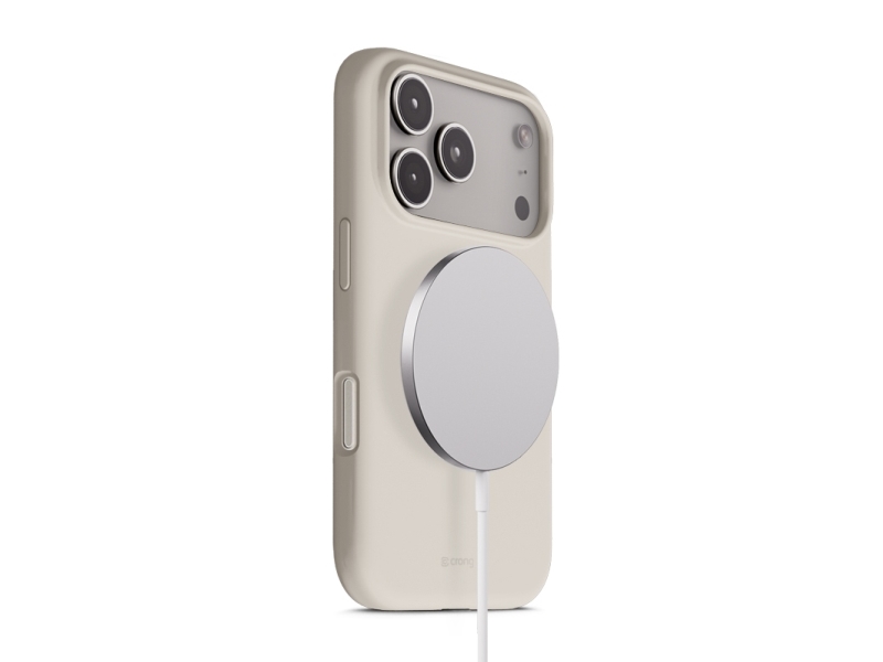Crong Color Cover Magnetic Case With Magsafe For Iphone 17 Pro Max - Stone, Cover, Apple, Iphone 17 Pro Max, 17.5 Cm (6.9"), Stone Colour