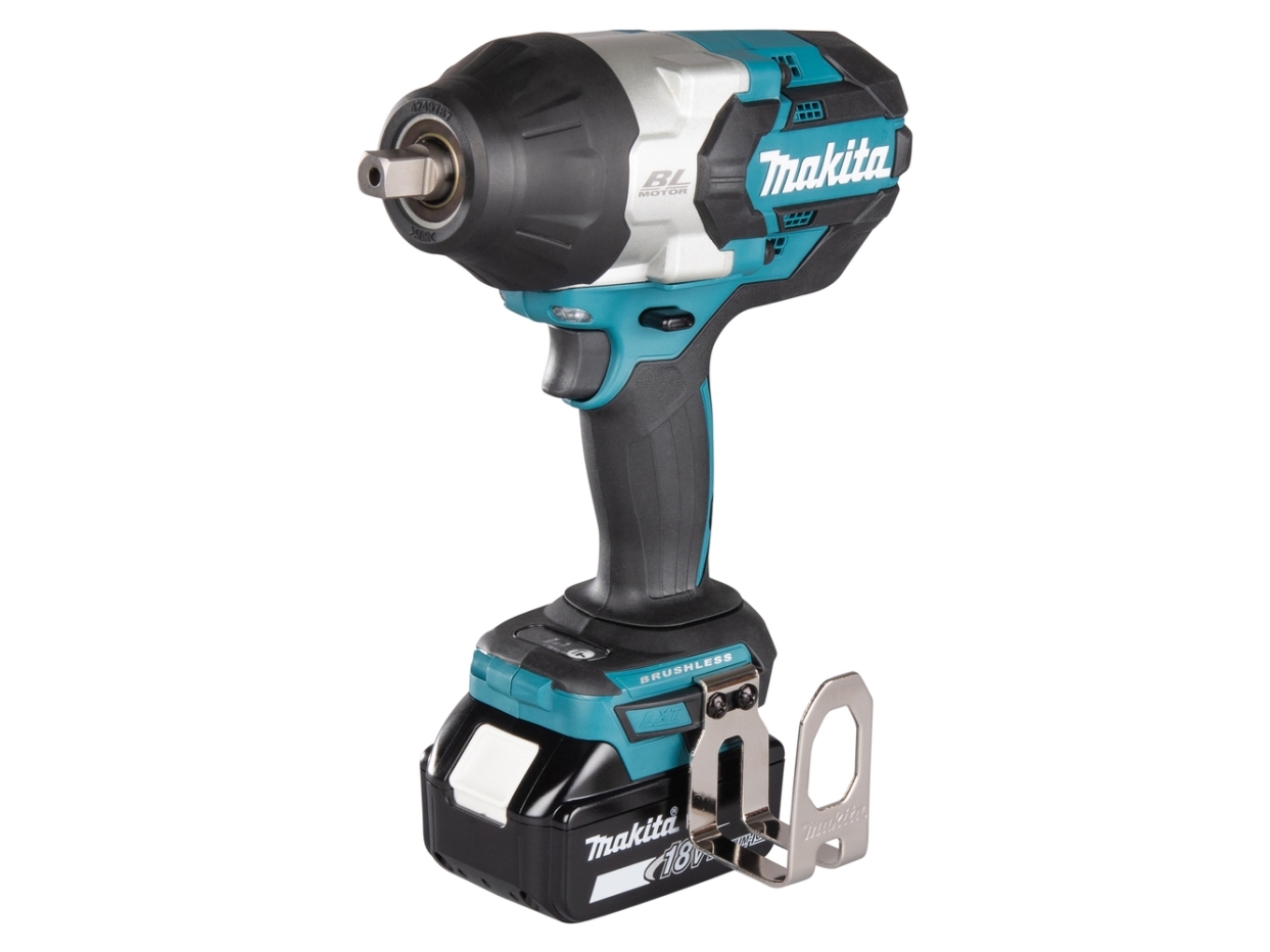 Makita DTW1004Z, Mutterdragare, Borstlös, Svart, Turkos, 1/2, 2200 RPM, 1050 nm