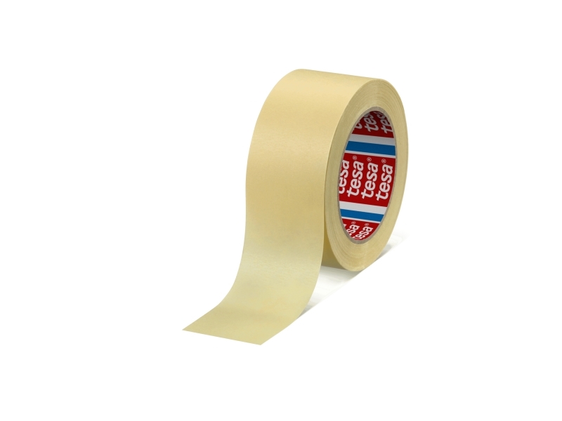 tesa STANDARD 04323-00044-00 Crepebånd tesakrepp® Beige (L x B) 50 m x 50 mm 1 stk | Färg & Tillbehör - Täckmaterial - Maskeringstejp | GameStuff