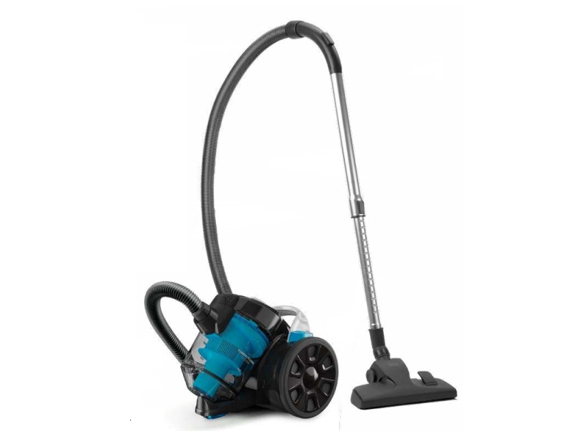 Black & Decker BXVML701E, 700 W, Tromle vakuum, Poseløs, 2 L, HEPA, Cyclonisk