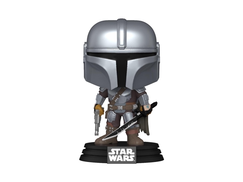 Funko Pop! The Mandalorian With Darksaber, Samleobjekt, Film & Tv-Serier, 150 G