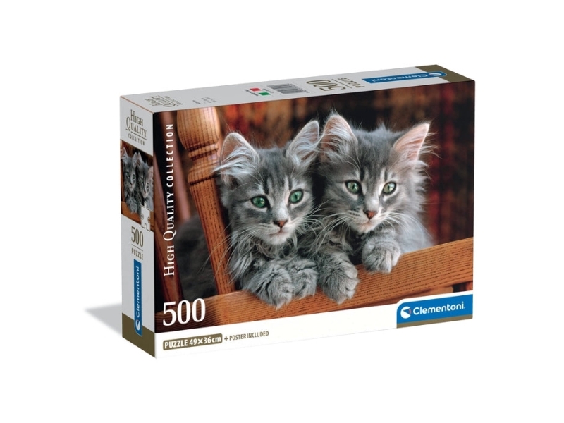 Cle-Rätsel 500 Kompakt-Kätzchen 35580