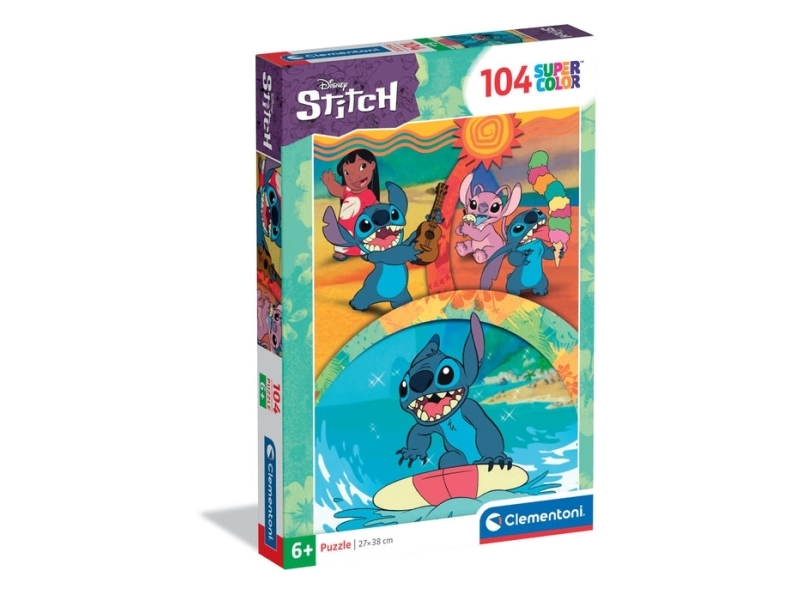 Clementoni Puslespil Disney Stitch, 104 Brikker