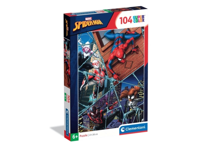 Clementoni Puslespil Spider-Man, 104 Brikker