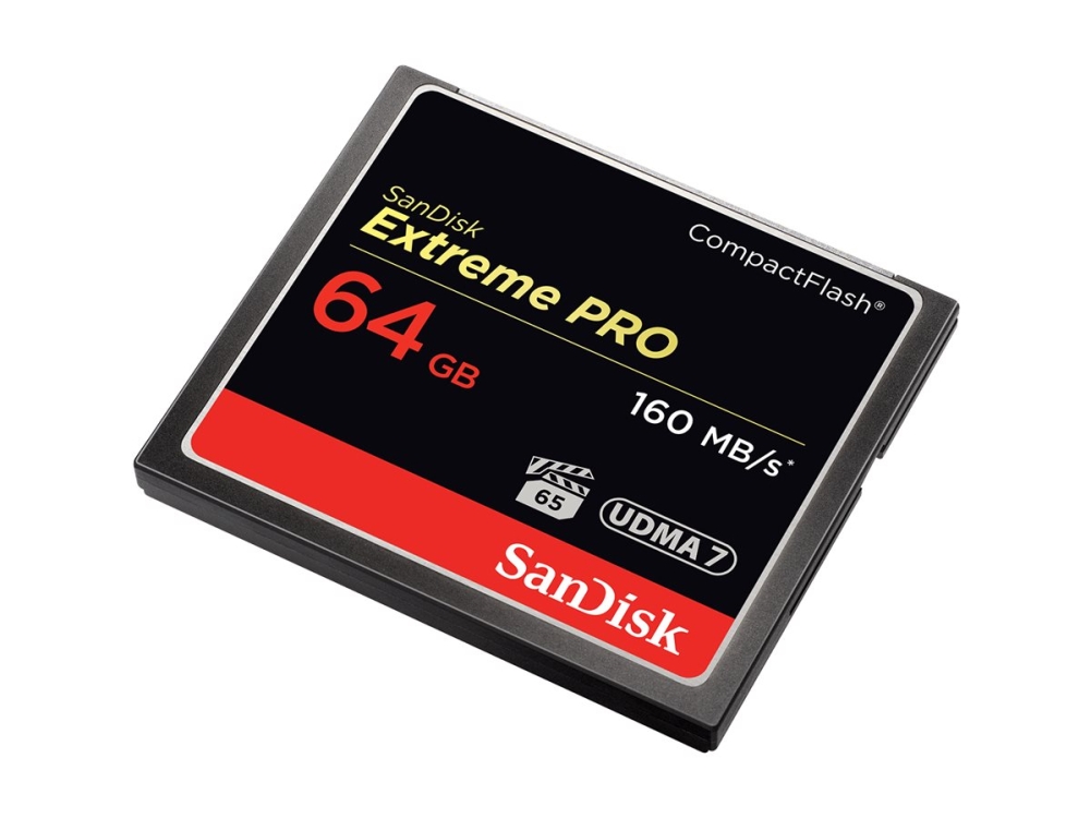 Sandisk Extreme Pro - Flashhukommelseskort - 64 Gb - Compactflash