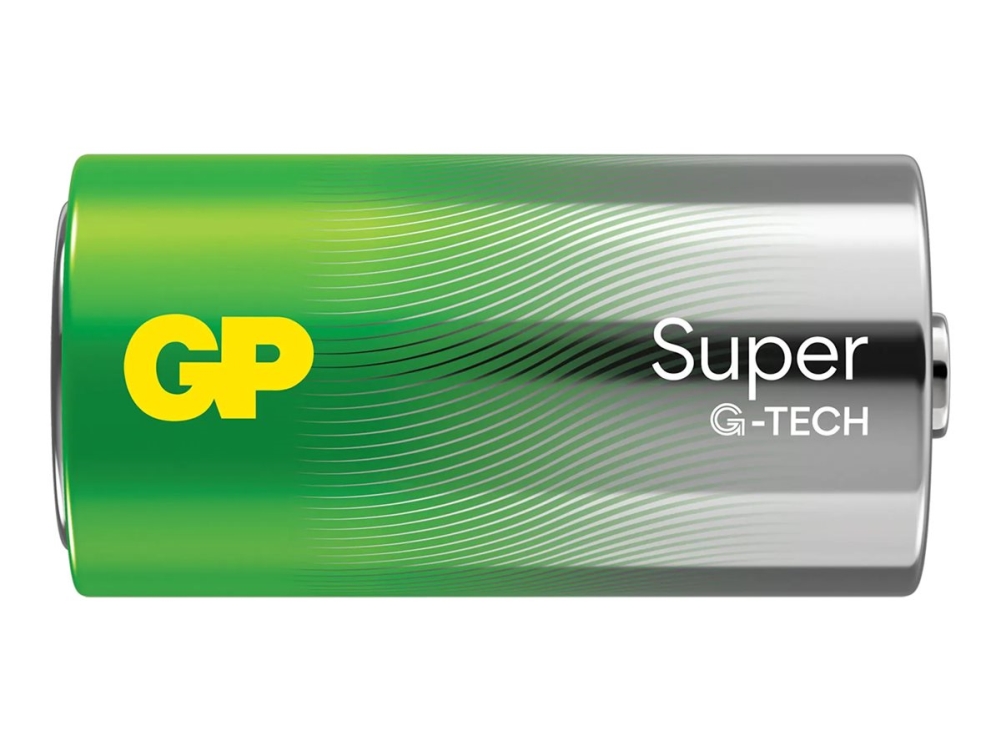 GP Super - Batteri 2 x C - alkaliskt | Datortillbehör - Laddare & Batterier - Övriga batterier | GameStuff