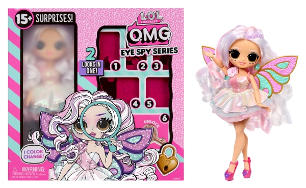 L.O.L. Surprise! Omg Eye Spy - Fairy, Mode Dukke, Hunstik, 4 År, Dreng/Pige, Flerfarvet