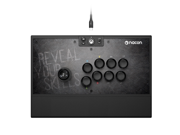 Nacon Daija Arcade Stick, Speciel, Pc, Xbox One, Xbox Series S, Xbox Series X, Knappen Del, Ledningsført, Usb, Sort
