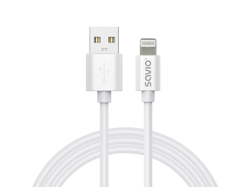 Savio Cl-192, 1 M, Usb A, Usb 2.0, 480 Gbit/Sek., Hvid