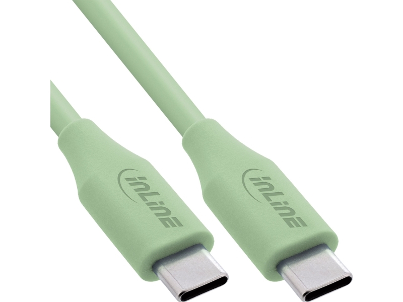 Inline 35891G, 1 M, Usb C, Usb C, Usb 2.0, 0,48 Gbit/Sek., Grøn