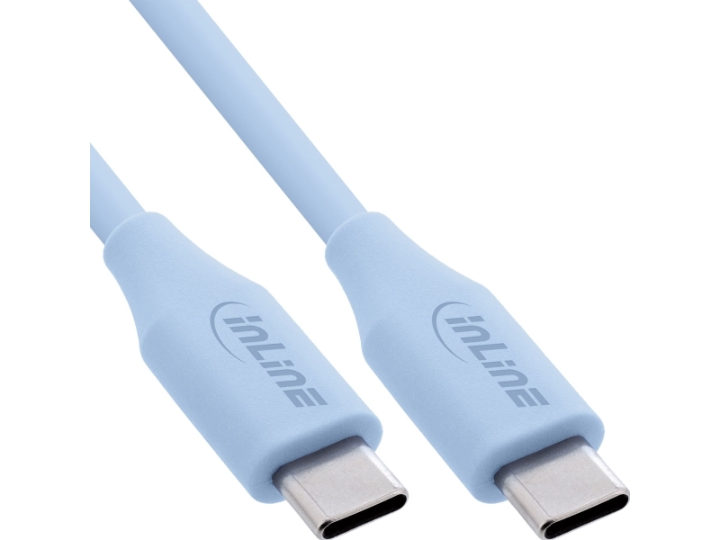 Inline 35892B, 2 M, Usb C, Usb C, Usb 2.0, 0,48 Gbit/Sek, Blå