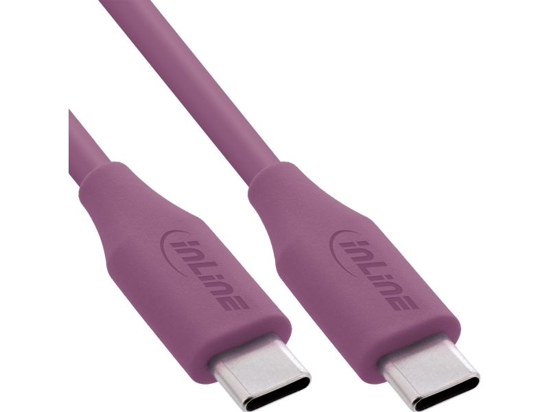 Inline 35892P, 2 M, Usb C, Usb C, Usb 2.0, 0,48 Gbit/Sek., Violet