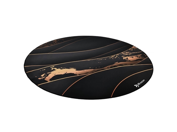 Arozzi Zona Round Floor Pad Juodas/Gold | Spel - Gamingdatorer - Gamingdatorer tillbehör | GameStuff