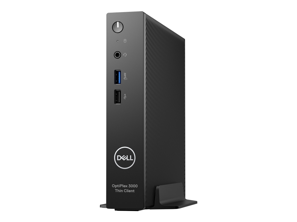 Dell OptiPlex 3000 Thin Client - Tunn klient - DTS 1 x Pentium Silver N6005 / upp till 3.3 GHz - RAM 8 GB - flash - eMMC 64 GB - UHD Graphics - Gigabit Ethernet, Bluetooth, IEEE 802.11ax (Wi-Fi 6E) - Dell ThinOS - skärm: ingen - svart - BTS - med 3 års ProSupport-service nästa arbetsdag på plats efter fjärrdiagnos med maskin- och programvarusupport | Datorer & Surfplattor - Stationära datorer - Tunna klienter | GameStuff